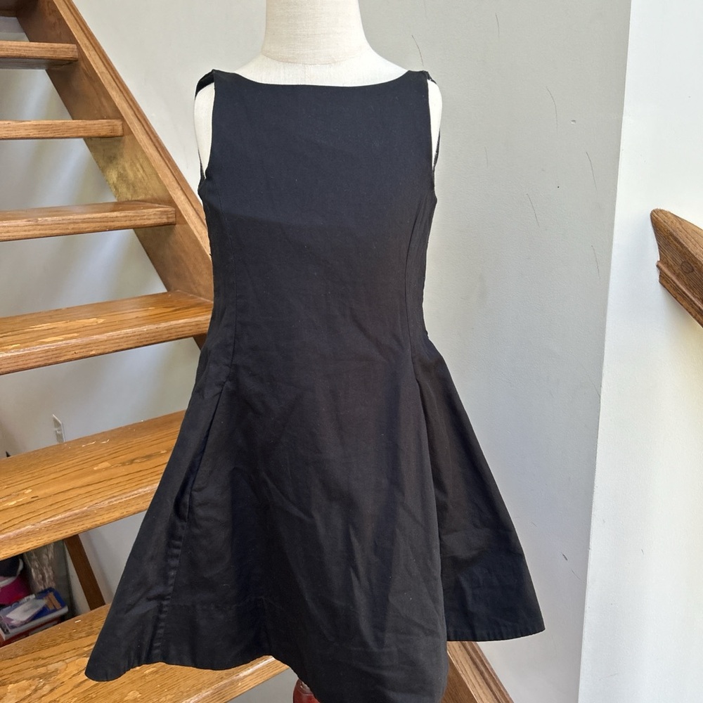 Polo Ralph Lauren girls elegant solid black sleeveless dress capsule 5
